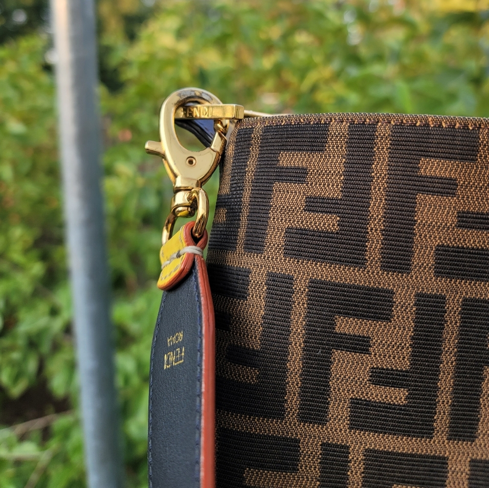 Fendi Brown Logo Purse - Picture 3 of 15